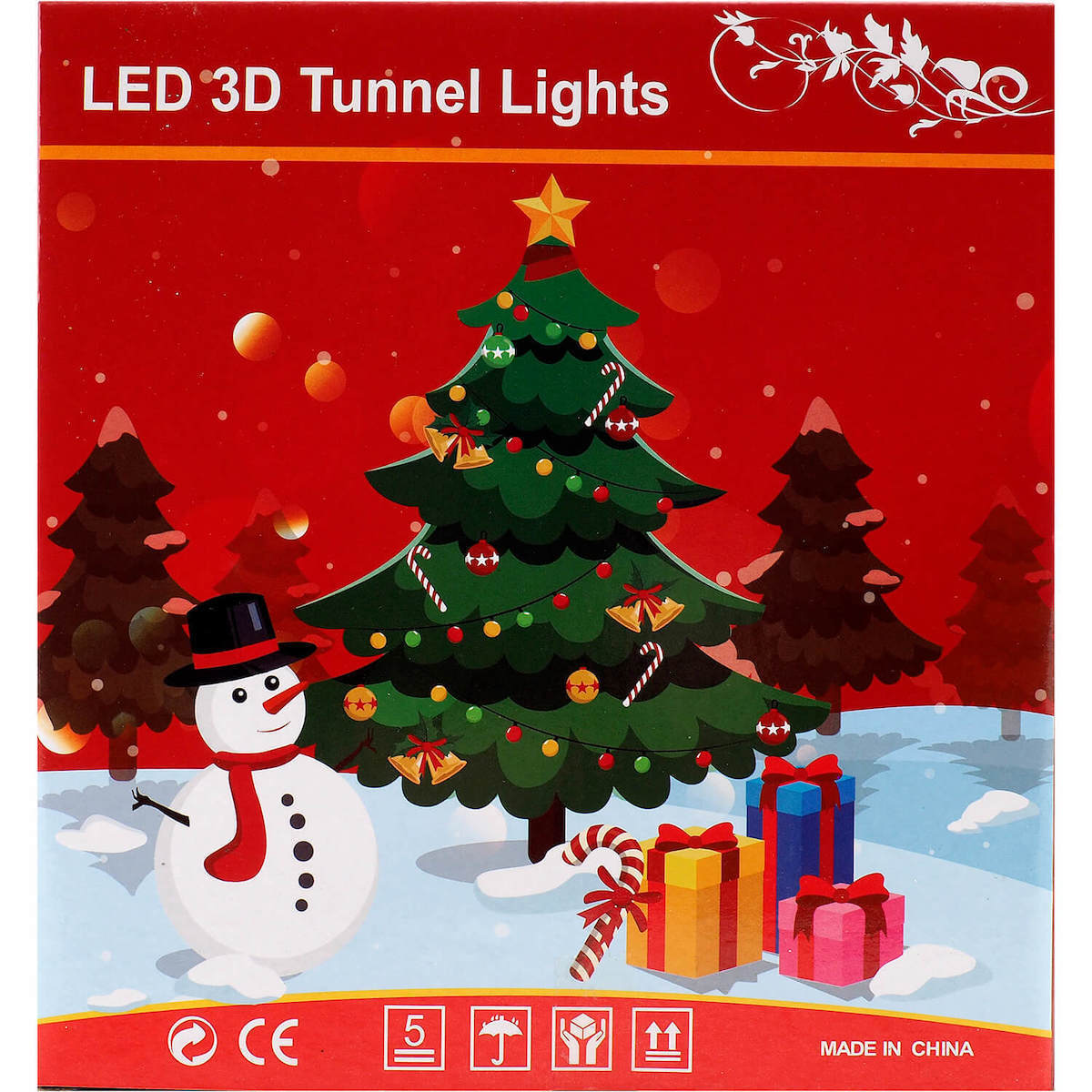 ✨FIGURAS LED 3D NAVIDEÑAS -  Espejo infinito🎅