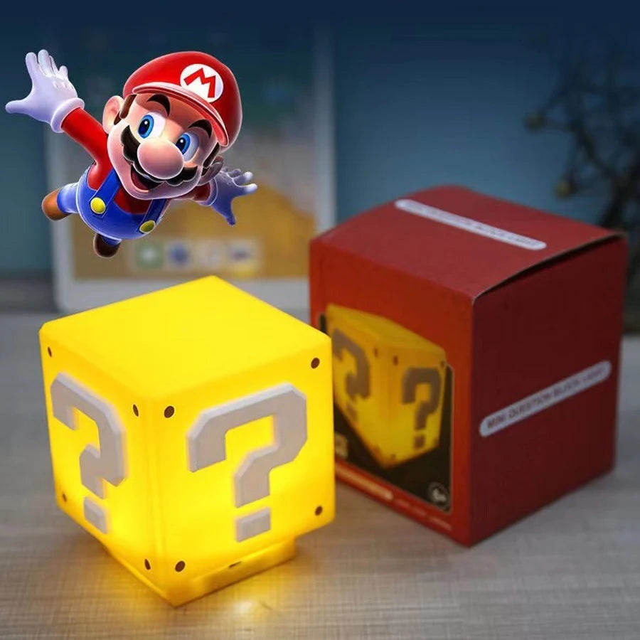 Lámpara Cubo Mario Bros con sonido