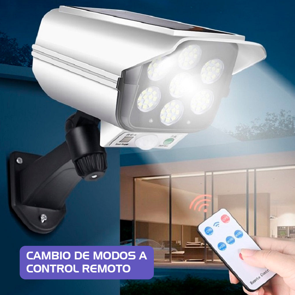 FOCO SOLAR 77 LED CON SENSOR DE MOVIMIENTO